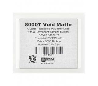 Specjalna etykieta syntetyczna 8000T Void Matte