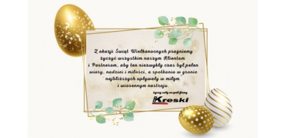 Kreski życzą Wesołych Świąt Wielkanocnych!