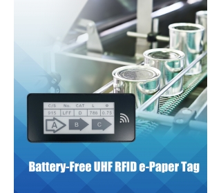 Bezbateryjne tagi UHF RFID e-Paper Unitech