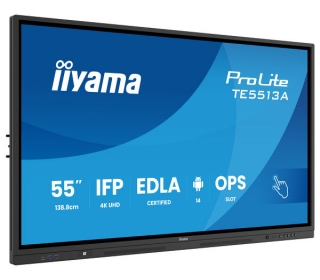 55-calowy interaktywny wyświetlacz iiyama ProLite TE5513A-B1AG
