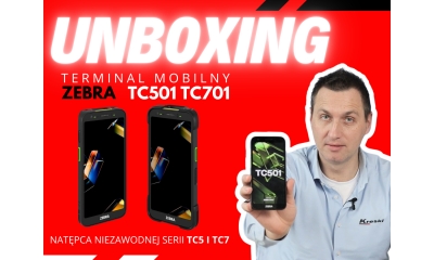 Inteligentne terminale mobilne z obsługą AI - Zebra TC501 i TC701
