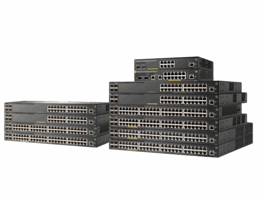 Przełączniki HPE Aruba Networking 2930F