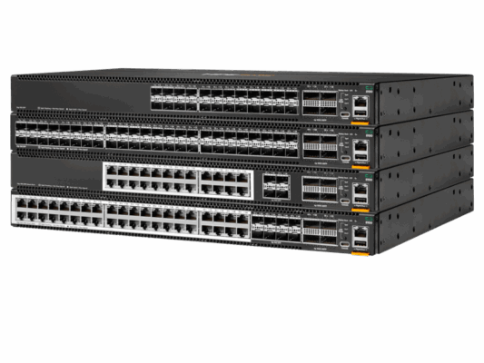 Przełączniki HPE Aruba Networking CX 8100