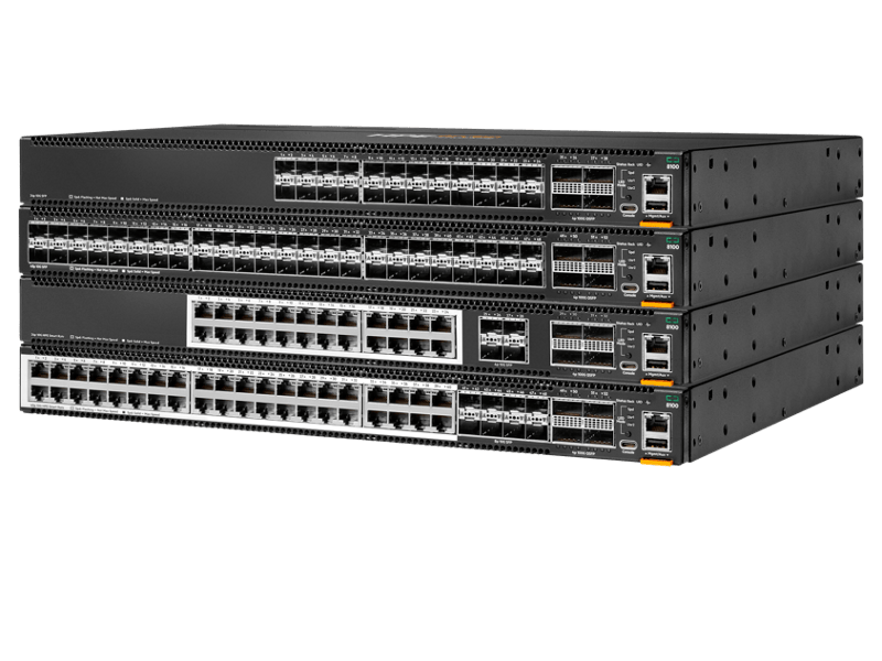 Przełączniki HPE Aruba Networking CX 8100