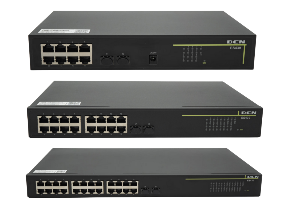 Przełączniki PoE DCN ES430