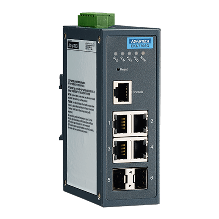 Switch Advantech EKI-7706G-2F