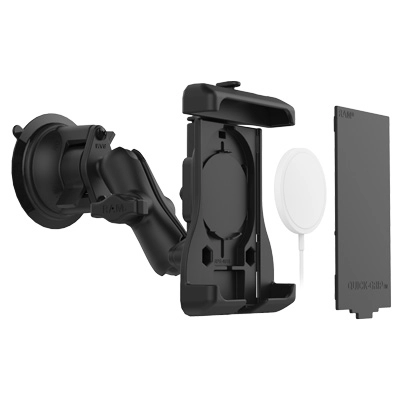 Uchwyt z przyssawką Quick -Grip RAM Mounts do telefonów Apple iPhone