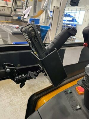 Uniwersalny uchwyt do skanerów kodów kreskowych / terminali logistycznych (b.duży)