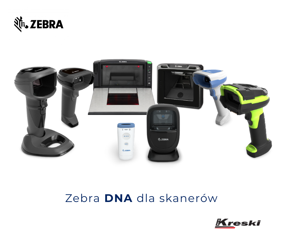 Zebra DNA dla skanerów