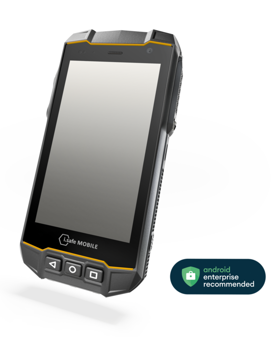 Przemysłowy smartphone i.safe IS530.RG i górniczy IS530.M1
