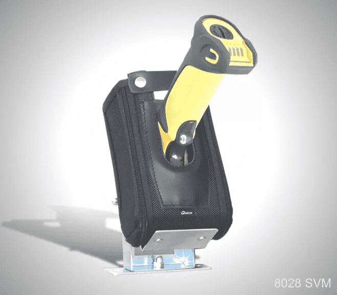 Kabura dla czytników kodów kreskowych do montażu na wózku