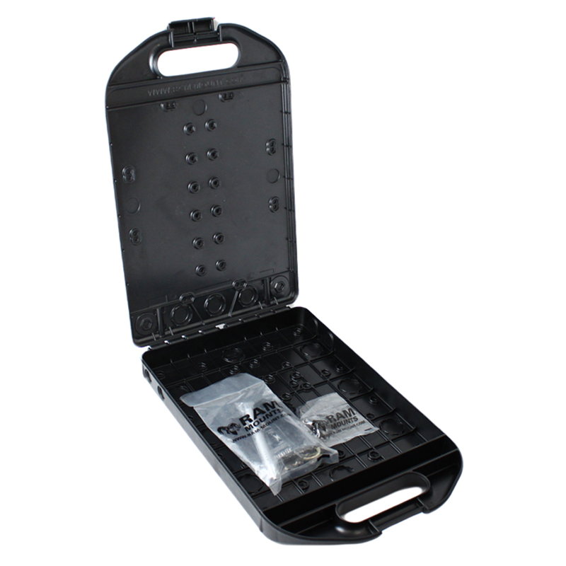 Kompozytowa podkładka Handi-Case RAM Mounts z klipsem na kartki A4 i funkcją przechowywania