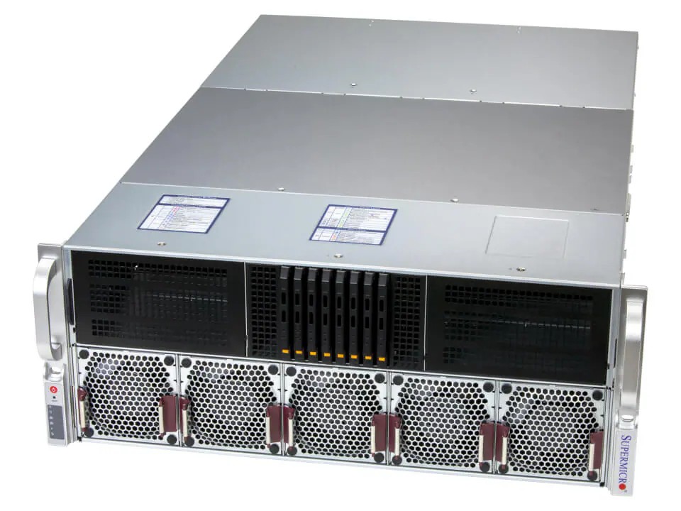 Supermicro SYS-422GA-NRT – serwer GPU 4U do 8 kart 600W